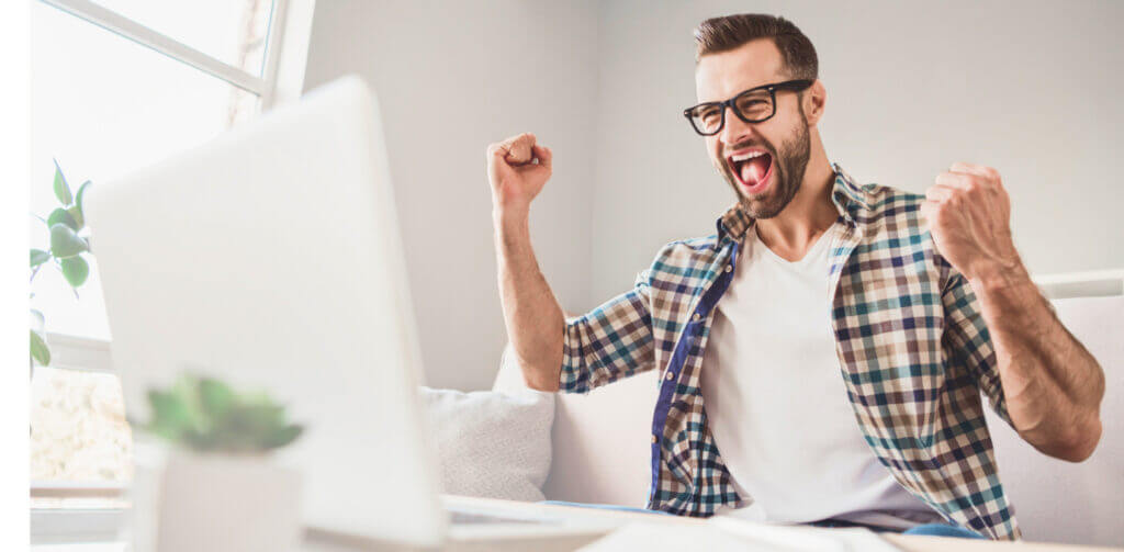 Unternehmer bei der Beantragung von Go-Digital